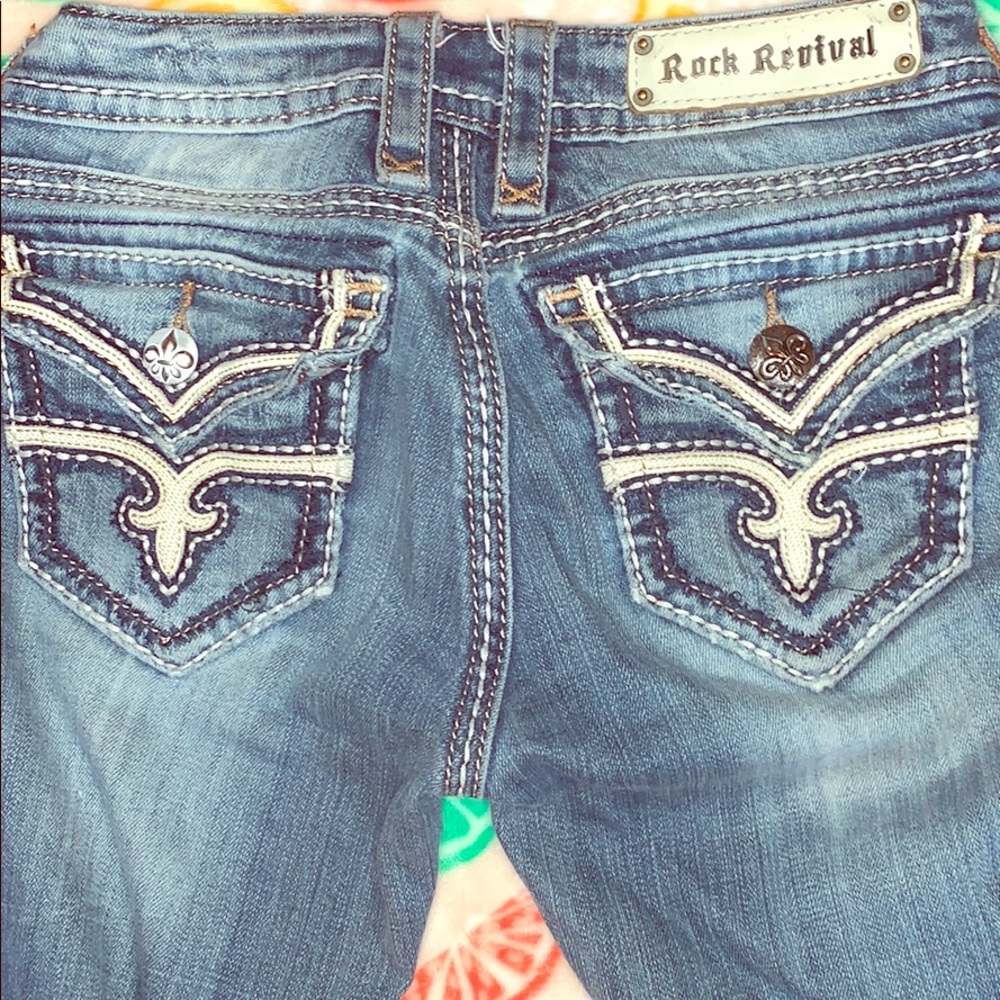 Rock Revival Female “Amber” Bootcut Size 27/31